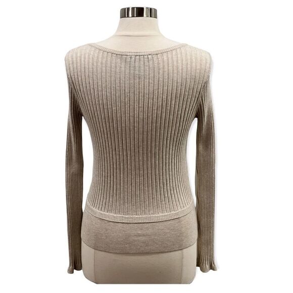 INC International Concepts Ribbed-Knit Long Sleeves Sweater in Size Medium - Picture 2 of 8
